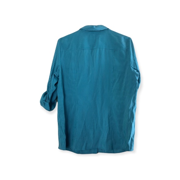 Croft & Barrow SzM Teal Top NWT - Picture 4 of 7